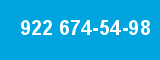 922 674-54-98 922 674-54-98